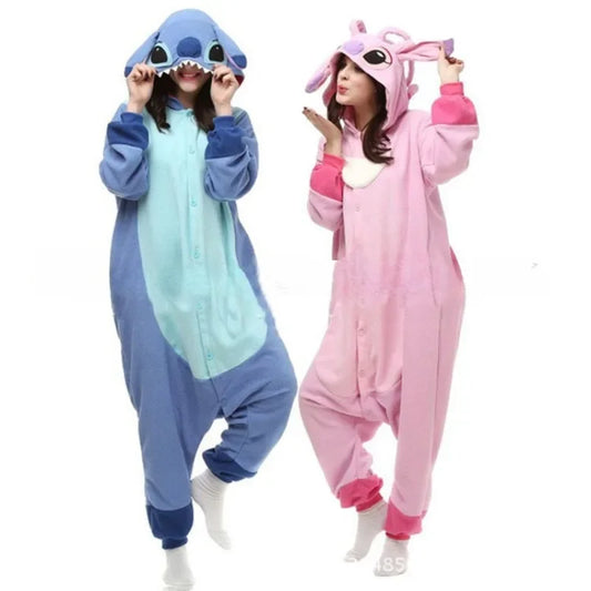 Stitch & Angel Cozy One-Piece Pajama